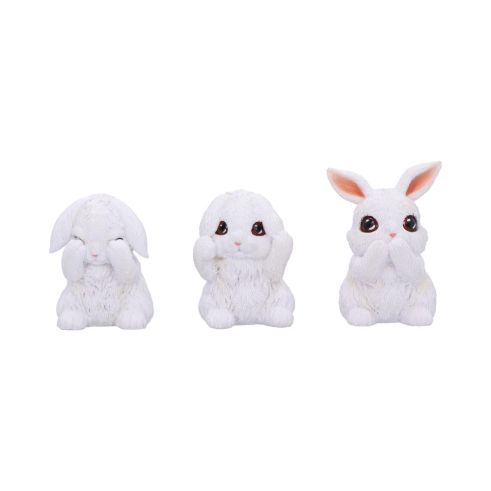Three Wise Bunnies 9cm Animals Gifts Under £100