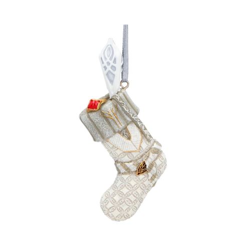 Lord of the Rings Gandalf the White Stocking Hanging Ornament 7.5cm Fantasy Gifts Under £100