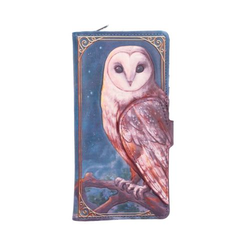 Moonlit Flight Embossed Purse 18.5cm Owls New Arrivals