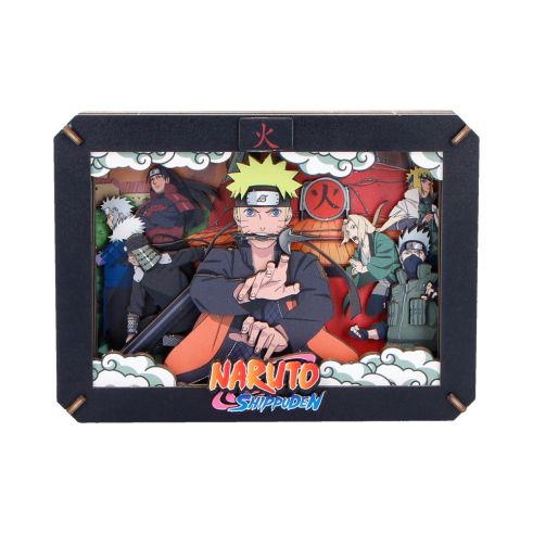 Naruto Hokage Wooden Theatre (Medium) Anime Out Of Stock