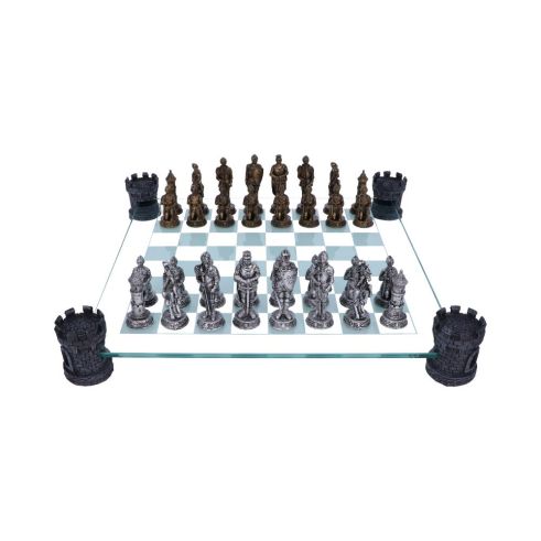 Medieval Knight Chess Set 43cm History and Mythology Knights