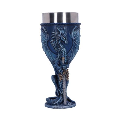 Sea Blade Goblet by Ruth Thompson 17.8cm Dragons Stock Arrivals