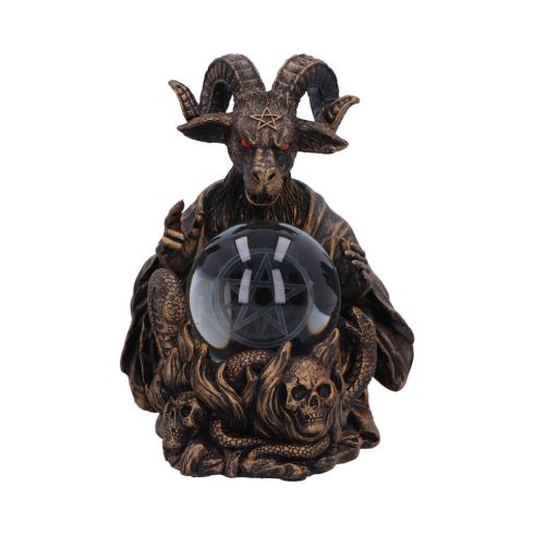 Orbuculum of the Baphomet 16cm Baphomet NEMESIS NOW | EASTER SALE