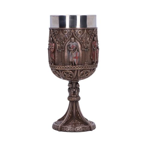 Knights Templar Goblet 18cm History and Mythology Knights