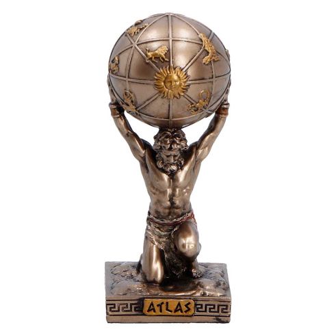 Atlas Titan Bearer of the Sky (Mini) 9.1cm Mythology Stock Arrivals