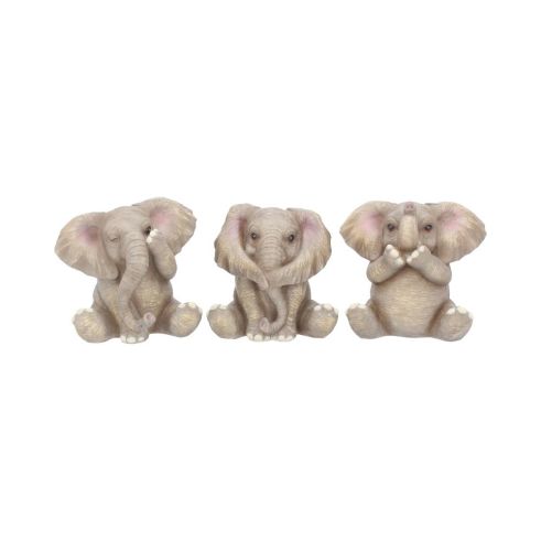 Three Baby Elephants 8cm Elephants Easter