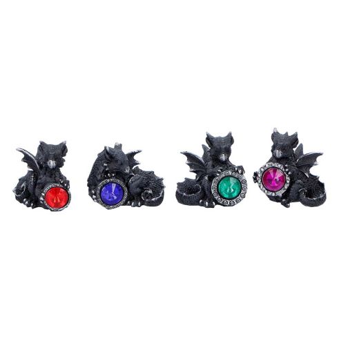 Midnight Reward (Set of 4) 5cm Dragons Out Of Stock