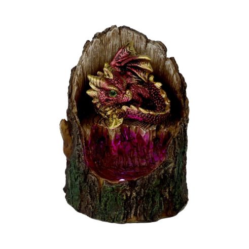 Arboreal Hatchling Red 10.8cm Dragons LED & Glasfaser