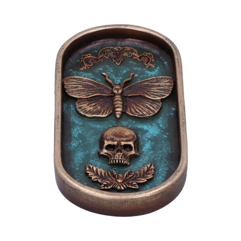 Death's Head Incense Holder 17cm Gothic Halloween Party