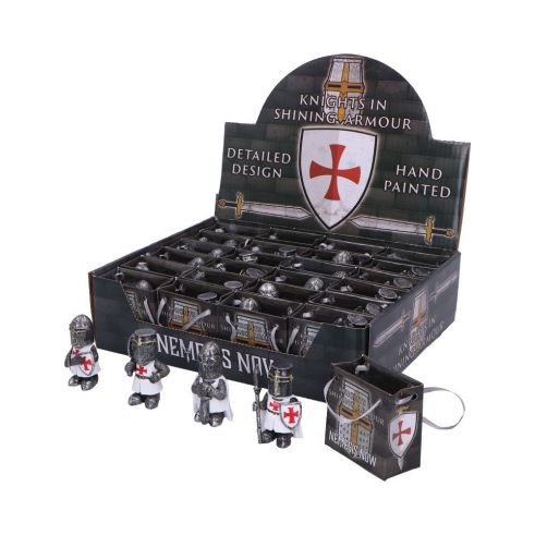 Knights in Shining Armour (White) (Display of 24 pcs History and Mythology Easter
