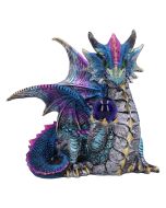 Orb Hoard (Blue) 15.5cm Dragons Drachenfiguren