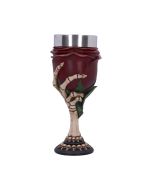 Rose to the Occasion Goblet 20cm Skeletons Halloween Party