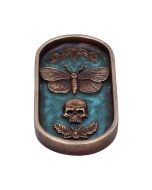 Death's Head Incense Holder 17cm Gothic Halloween Party
