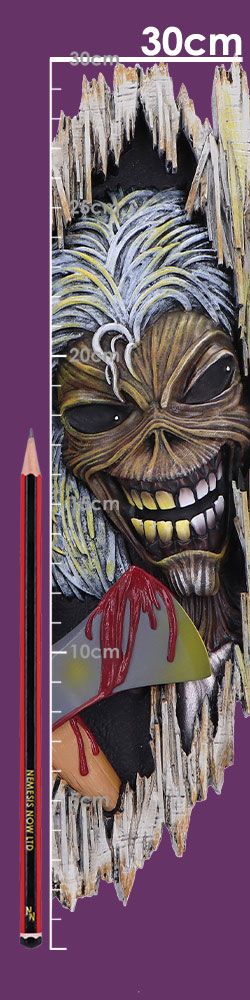 Iron Maiden Killers Eddie Wall Plaque 30.5cm Officially Licensed