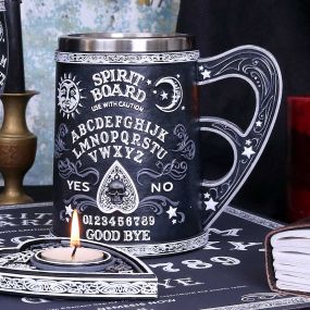Nemesis Now Becher Mit Schottischem Wappen – 16 Cm, Aus Kunstharz & Edelstahl, Mittelalterliches Design