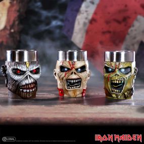 Iron Maiden Eddie Shot Glass Set 9cm (Set of 3)