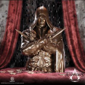 Assassin's Creed&reg; Ezio Bust Box Bronze 30cm