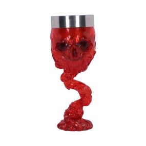 Soul Spirit Fire Goblet (Red) 19.3cm Skulls Sale Drinkware