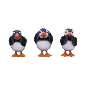 Three Wise Puffins 9cm Animals Gifts Under &pound;100