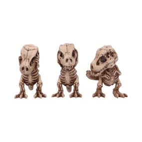 Three Wise Tyrannosaurus Rex Skeletons 9.3cm Dinosaurs Top 200 None Licensed