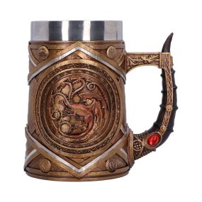 House of the Dragon Targaryen Crown and Dagger Tankard 16cm Fantasy Gifts Under &pound;100