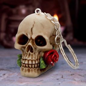 Rose From The Dead Keyrings (Pack of 6) 4.6cm