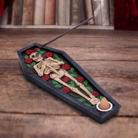 Nemesis Now Dead Man's Hand Aschenbecher – 12 Cm, Aus Harz, Handbemalt, Mit Spielkarten-Design