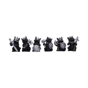 Cat Crusaders (Set of 6) 5.5cm Cats Stock Release Spring 2025