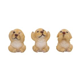 Three Wise Golden Labradors 7.5cm Dogs Sale Items