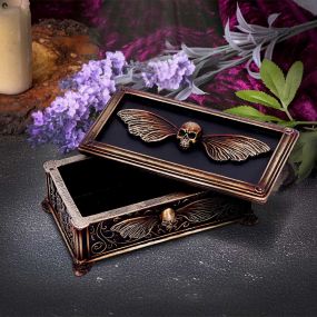 Death's Head Treasure Box 14.5cm