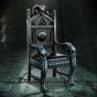 Black Skull Throne 130cm Skulls Out Of Stock