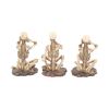 See No, Hear No, Speak No Skeletons(Set 3)8.5cmP6 Skeletons Statues Small (Under 15cm)