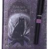 Embossed Witches Spell Book A5 Journal with Pen P6 Cats Journals