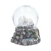 Guardian of the North Snowglobe (LP) 14.5cm Wolves Christmas Gift Guide Snow Globes