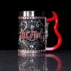 ACDC Back in Black Tankard 16cm Band Licenses Father's Day