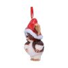 Gremlins Gizmo Santa Hanging Ornament 10.3cm Fantasy NEMESIS NOW | EASTER SALE