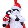 Stormtrooper Santa Sack Hanging Ornament 13cm Sci-Fi Out Of Stock