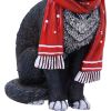 Candy Cane Cat Hanging Ornament (LP) 9cm Cats Sale Items