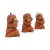 Three Wise Highland Cows 9.6cm Animals Easter