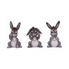 Three Wise Donkeys 11cm Animals Gifts Under £100