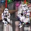 Stormtrooper In Fairy Lights Hanging Ornament 9cm Sci-Fi Top 200