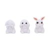 Three Wise Bunnies 9cm Animals Gifts Under £100