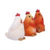 Three Wise Hens 8.5cm Animals Gift Shop Essentials Pocket Money