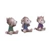 Three Wise Werewolves 7.5cm Wolves NEMESIS NOW | EASTER SALE