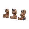 Three Wise Voodoo Dolls 8cm Witchcraft & Wiccan Top 200 None Licensed