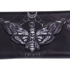 Death’s Head Moth Embossed Purse 18.5cm Gothic Gothic Product Guide