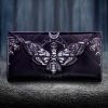 Death’s Head Moth Embossed Purse 18.5cm Gothic Gothic Product Guide