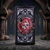 Skull Embrace Embossed Purse (AS) 18.5cm Dragons Easter