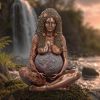 Mother Earth Art Figurine (Bronze Small) Witchcraft & Wiccan New Arrivals