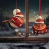 Robin Winter Warmth Hanging Ornament Animals New Arrivals